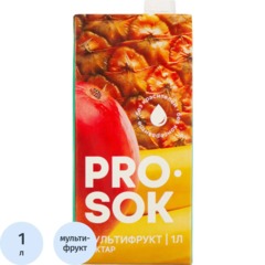 Нектар PRO SOK Мультифрукт, 1л