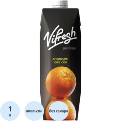 Сок Vifresh Апельсин, 1л