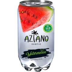 Напиток Aziano Watermelon, газ ж/б 0,35л