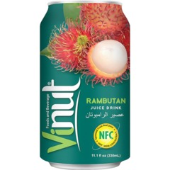 Напиток Vinut Rambutan Juice, сокосодержащий, негаз ж/б 0,33л