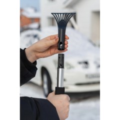 Щетка для снега телескоп со съем. скребком Techno 67-87см черн. SC800710028 - фото 4
