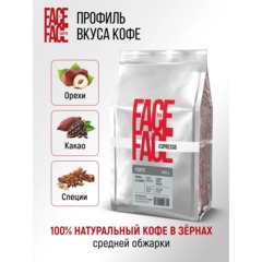 Кофе в зернах Face to Face Forte 1кг - фото 4