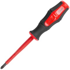 Отвертка диэлектрическая PZ/FL2x100 серия ПРОФИ (КВТ) 79779