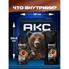 Подарочный набор Акс Дарк темптейшн мужской гель и антиперспирант - фото 13