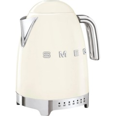 Чайник SMEG KLF04CREU,1,7л,электрический с регул темп, кремовый - фото 3