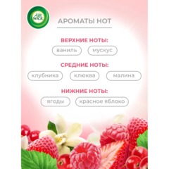 Освежитель воздуха Air Wick Pure в аэрУп Счастье в кажНоте ЯгодБурбонваниль - фото 6