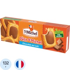 Печенье  StMichel сливочное с шоколадом, 132г