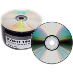 Носители информации CMC DVD+R 4,7 GB 16x Bulk (50 шт/уп)
