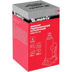Домкрат гидравлический бутылочный 5т, 197-382 мм Matrix 50764 - фото 10