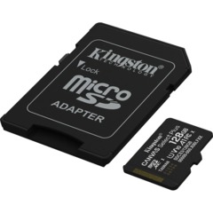 Карта памяти Kingston micro SDXC,128GB,Canvas Select Plus,150MB/s,с адапт - фото 3