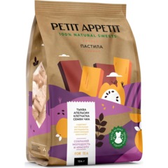 Пастила Petit Appetit тыквенная с апельсином и клетчаткой семян чиа, 104г