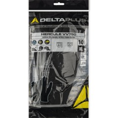 Перчатки DELTA PLUS HERCULE VV750NO10 утепл.трик.нитр.покр.3/4 цв.черн.р.10 - фото 7
