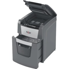 Шредер (уничтожитель) Rexel Optimum AutoFeed+ 100X EU, P-4/8лст/автоп/34л - фото 3