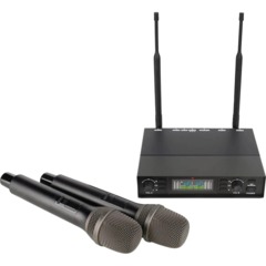 Радиосистема Axelvox DX800FK, 2-х канальная, 2 ручных мкф - фото 2