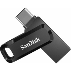 Флеш-память 64GB SanDisk Ultra Dual Drive Go, USB 3.2 - USB Type-C Black - фото 2