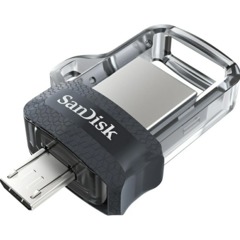Флеш-память SanDisk 128GB Ul.Andr.Dual Drive OTG, mic.USB 3.0/USB 3.0 Black - фото 2