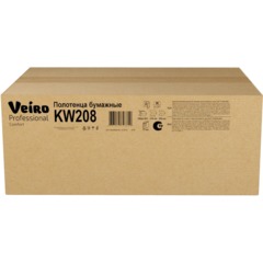 Полотенца бумажные W-сл Veiro Professional 2сл 150лист 21 пач/уп KW208_УГМК - фото 3