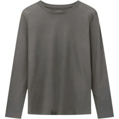 Футболка Ф02 (160 г.) с длинным рукавом св.сер.(M)