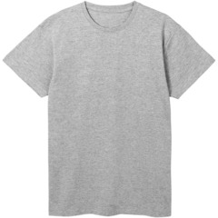 Футболка Ф01 (160 г.) с кор.рукавом серый меланж (XXL)