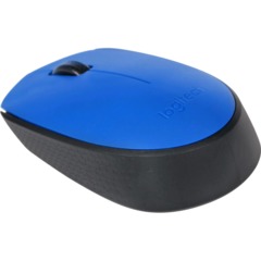 Мышь компьютерная Logitech беспров.M171 blue (USB, 1000dpi) (910-004640) - фото 4