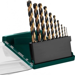 Набор сверл по металлу (29656-H10) KRAFTOOL COBALT-8, 10 шт,М42, HSS-Co(8%)