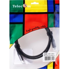 Кабель USB4 TypeCM/CM 16K@60Hz 80GBps, PD 240W, Telecom 1м <TUS855-1M - фото 8