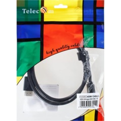 Кабель HDMI---HDMI ver 2.1 8K@60Hz угол 90град  1м, Telecom <TCG256-1M - фото 10