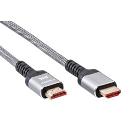 Кабель HDMI 19M/M,ver. 2.1 8KX60Hz (Econom) оплетка 5m iOpen <ACG859A-5.0