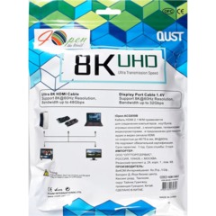 Кабель HDMI 19M/M,ver. 2.1 8KX60Hz (Econom) оплетк 3m iOpen <ACG859B-3.0 - фото 7