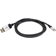 Кабель адаптер DP A(m) <-->USB 3.1 Type-Cm, 1.8m , VCOM <CU422VB-1.8 - фото 2