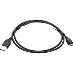 Кабель USB 2.0 A-->mini-B 5P (1м) черный, Telecom<TC6911BK-1.0M - фото 2