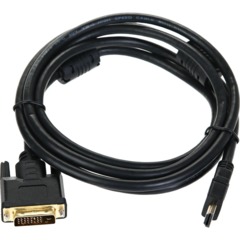 Кабель HDMI to DVI-D (19M -25M) 2м, 2 фильтра TV-COM <LCG135F-2M - фото 2
