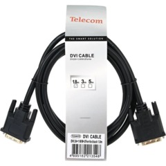 Кабель DVI-D--DVI-D Dual link 25M/25M, 1.8м Telecom <TCG441D-1.8M - фото 3