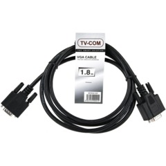 Кабель (соединит.) SVGA (15m/15m) 1,8m 2 фильтра TV-COM (QCG341AD-1.8M) - фото 3