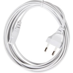Кабель питания IEC-320-C7, 2-pin 3m ,белый, iOpen<ACE023-W-3.0M - фото 2