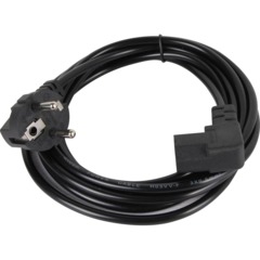 Кабель комп - розетка 220V EU (угол-угол) 3m, iOpen <ACE021R-3.0M - фото 3