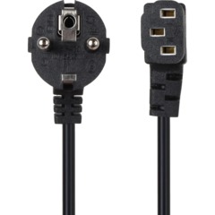 Кабель комп - розетка 220V EU (угол-угол) 3m, iOpen <ACE021R-3.0M - фото 5