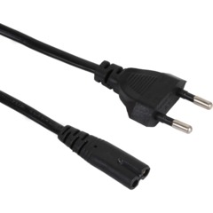Кабель питания IEC-320-C7, 2-pin 3m ,черный, iOpen<ACE023-3.0M