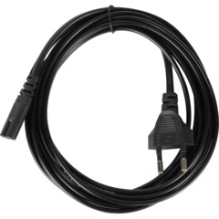 Кабель питания IEC-320-C7, 2-pin 3m ,черный, iOpen<ACE023-3.0M - фото 2