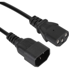 Кабель монитор - комп 1.8 м 220V (UPS -> устр) 3Gx0.5mm, iOpen  ACE001-1.8M