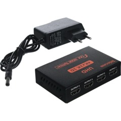 Разветвитель HDMI 1=>4 4k@30 HZ Telecom <TTS7005 - фото 2