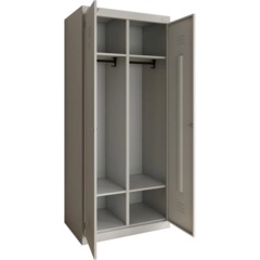 Шкаф для одежды металлический MZ_Шкаф ТМ 12-80 800х500х1830 - фото 2