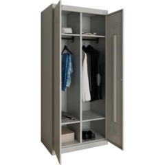 Шкаф для одежды металлический MZ_Шкаф ТМ 12-80 800х500х1830 - фото 4