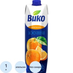 Сок Вико Апельсин, 1л