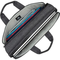 Сумка для ноутбука RIVACASE 8831 black melange Lantau MacBook Pro, 15.6 - фото 4