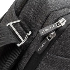 Сумка для ноутбука RIVACASE 8831 black melange Lantau MacBook Pro, 15.6 - фото 7