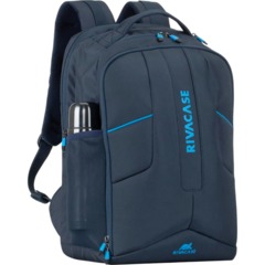 Рюкзак для ноутбука RIVACASE 7861 dark blue Borneo-ECO 17.3 (28л) / 4 - фото 9