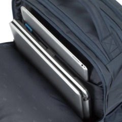 Рюкзак для ноутбука RIVACASE 7861 dark blue Borneo-ECO 17.3 (28л) / 4 - фото 13