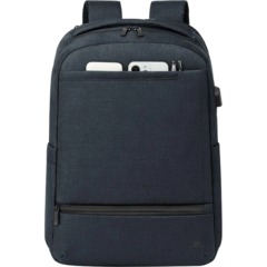 Рюкзак для ноутбука RIVACASE 8365 black Biscayne-ECO 17.3 (25л) - фото 9