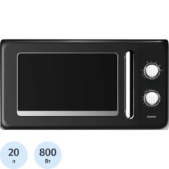 Микроволновая печь Centek CT-1553 (Черный) 800W,20л,6 режимов